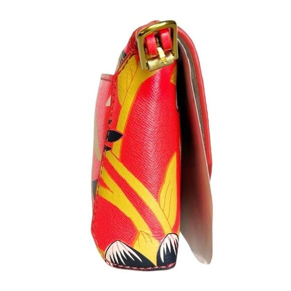 J.Crew Multicolor Hibiscus Print Crossbody Clutch Purse Bag - NWT - Picture 5 of 10